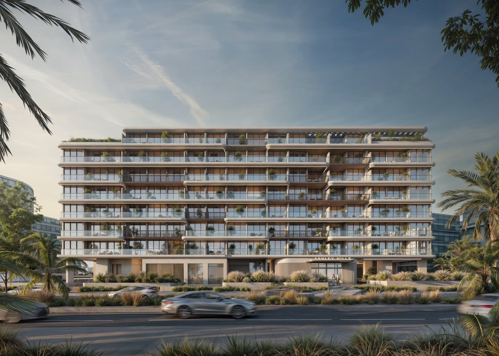 Ashley Hills, Dubai: exterior render