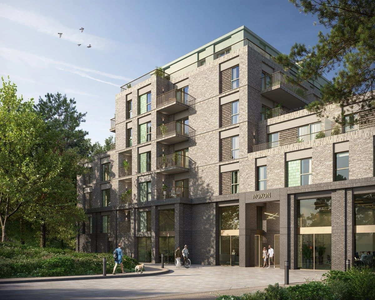 The Moxon, London: exterior render