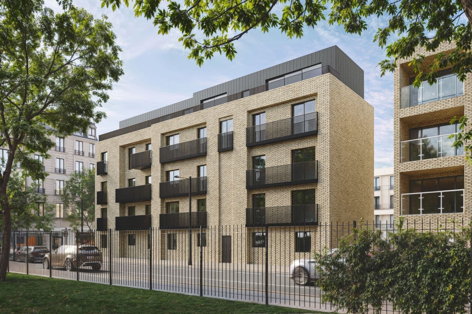 Parkside Place, London: exterior render