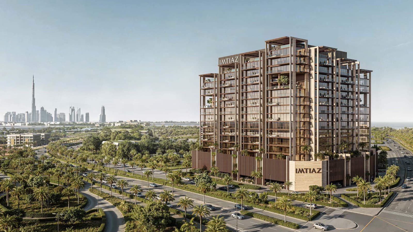 Sea Cliff, Dubai: exterior render