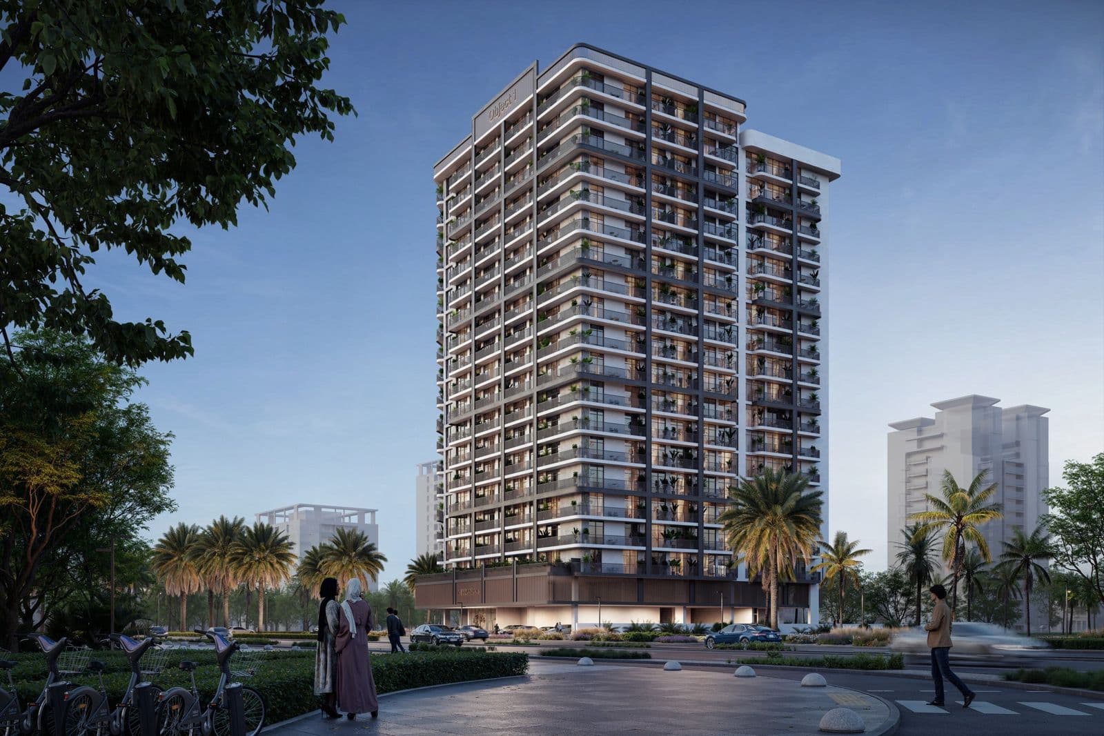 VERDAN1A 4, Dubai: exterior render