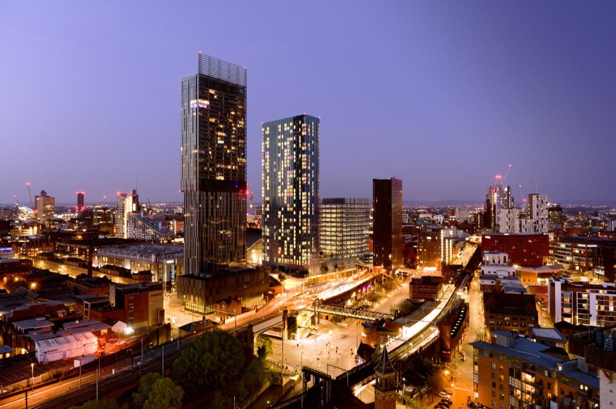 Viadux Penthouses, Manchester: exterior photograph
